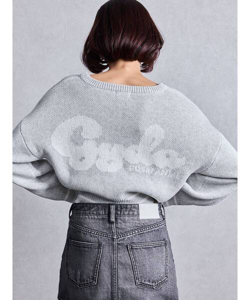 GYDA(ジェイダ)の「GD LINEサマーニットカーディガン(カーディガン/ボレロ・レディース・オフホワイト/ライトグレー/チャコールグレー・FREE)」の14枚目の写真