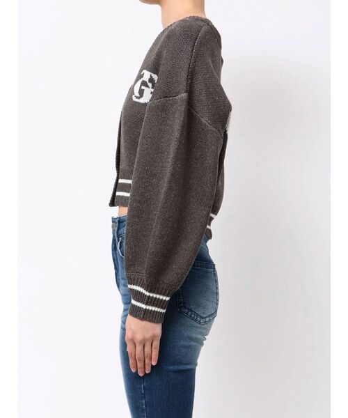 GYDA(ジェイダ)の「GD LINEサマーニットカーディガン(カーディガン/ボレロ・レディース・オフホワイト/ライトグレー/チャコールグレー・FREE)」の18枚目の写真