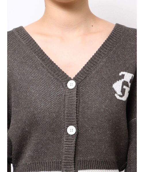 GYDA(ジェイダ)の「GD LINEサマーニットカーディガン(カーディガン/ボレロ・レディース・オフホワイト/ライトグレー/チャコールグレー・FREE)」の20枚目の写真