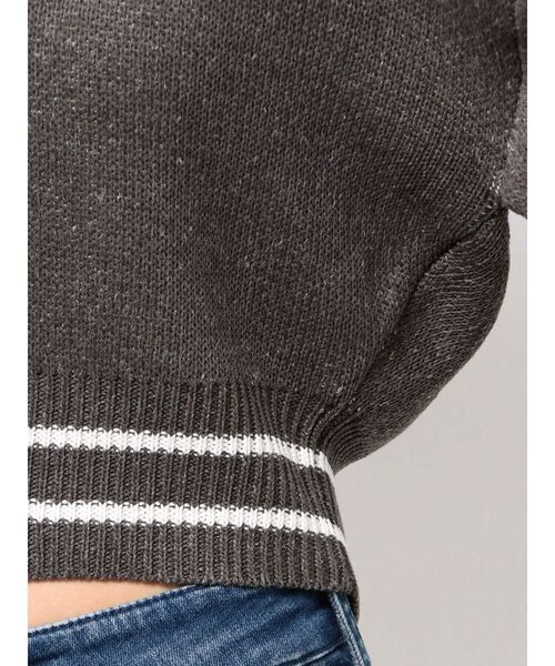 GYDA(ジェイダ)の「GD LINEサマーニットカーディガン(カーディガン/ボレロ・レディース・オフホワイト/ライトグレー/チャコールグレー・FREE)」の22枚目の写真