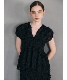 COEL（コエル）の「カットジャガードシャーリングブラウス（シャツ/ブラウス）」