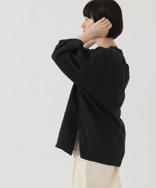 LCシャンブレー パフブラウス（シャツ/ブラウス）｜JOURNAL