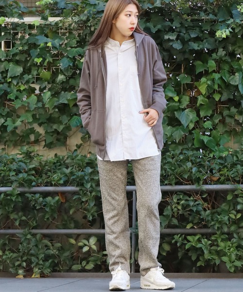 Gramicci（グラミチ）の「Gramicci/グラミチ BONDING KNIT FLEECE NN-PANT CROPPED マイクロフリース テーパード ナローパンツ（スウェットパンツ・メンズ・ヘザーグレー/オートミール/オリーブ/ヘザーチャコール/ブラック/チャコール・XXL/XL/M/S/L）」の11枚目の写真