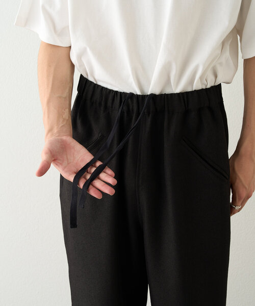 CIAOPANIC TYPY（チャオパニックティピー）の「テックリネンブラッシュドオーバーパンツ（スラックス・メンズ・グレー/ブラック/カーキ・LARGE/MEDIUM）」の6枚目の写真