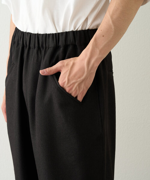 CIAOPANIC TYPY（チャオパニックティピー）の「テックリネンブラッシュドオーバーパンツ（スラックス・メンズ・グレー/ブラック/カーキ・LARGE/MEDIUM）」の7枚目の写真