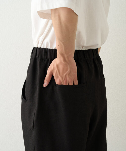 CIAOPANIC TYPY（チャオパニックティピー）の「テックリネンブラッシュドオーバーパンツ（スラックス・メンズ・グレー/ブラック/カーキ・LARGE/MEDIUM）」の8枚目の写真