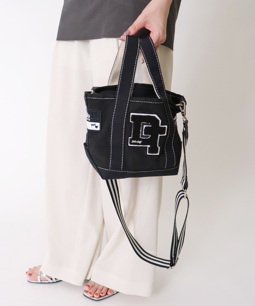 DRESSLAVE(ドレスレイブ)の「THREE DOTS TURQUOISE× DRESSLAVE / 20th ANNIVERSARY TOTE BELT(20thアニバーサリーショルダーストラップ)(ショルダーバッグ・レディース・ブラック・FREE)」の5枚目の写真