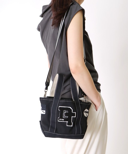 DRESSLAVE(ドレスレイブ)の「THREE DOTS TURQUOISE× DRESSLAVE / 20th ANNIVERSARY TOTE BELT(20thアニバーサリーショルダーストラップ)(ショルダーバッグ・レディース・ブラック・FREE)」の6枚目の写真