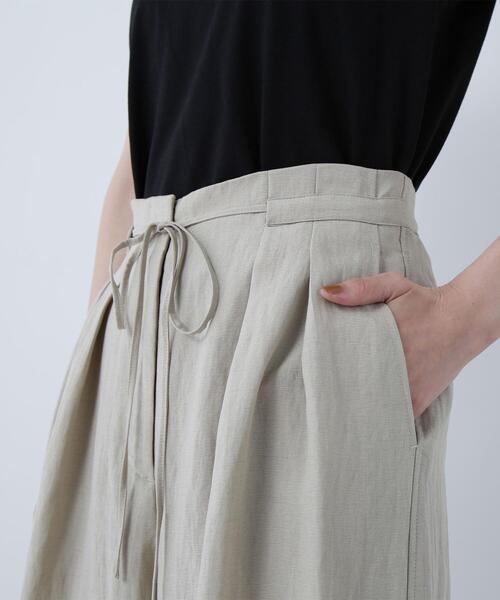 NATURAL BEAUTY BASIC(ナチュラルビューティーベーシック)の「◇リボンベルトリラクシータックパンツ(その他パンツ・レディース・ベージュ/ブラウン・MEDIUM/P/S/SMALL)」の20枚目の写真