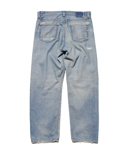 定価9.5万1piu1uguale3 DAMAGED REMAKEデニムパンツⅢ 定価9.5万