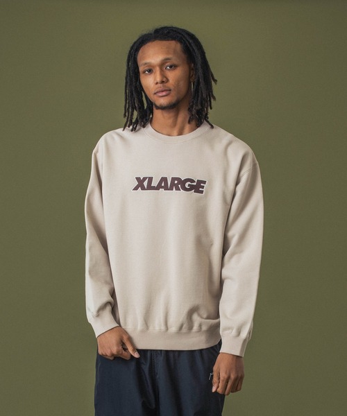 STANDARD LOGO CREWNECK SWEATSHIRT（スウェット）｜XLARGE