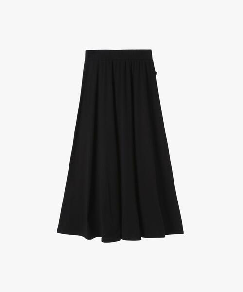 agnes b.(アニエスベー)の「コットン ロング フレアスカート ”Milaine”(スカート・レディース・ブラック・1/2/3)」の1枚目の写真