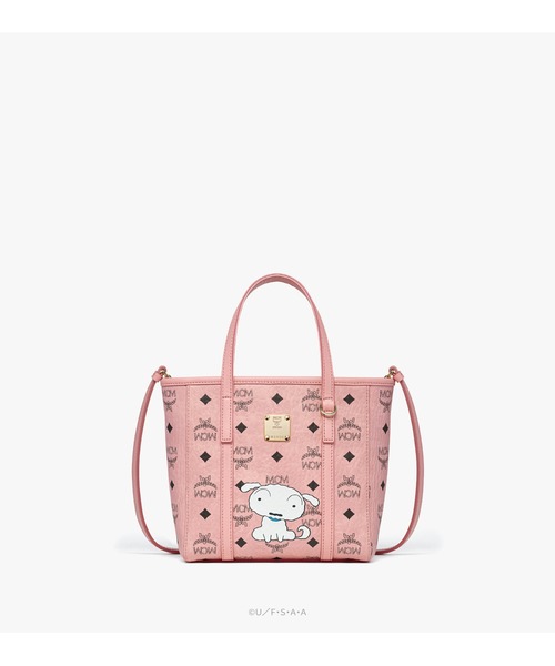 MCM クレヨンしんちゃん 国内買付 日本限定 Toni ジップ バッグ MCM×クレヨンしんちゃん】Toni トップジップ ショッパーバッグ