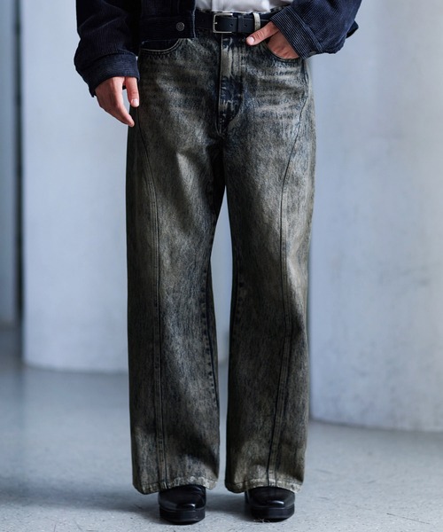 CLEL(クレイル)の「【CLEL】Vintage Design 3D Denim / ヴィンテージデザイン 3Dデニム(デニムパンツ・メンズ・ブルー系1/ブルー系/ブラック・L/M/S/XS)」の20枚目の写真
