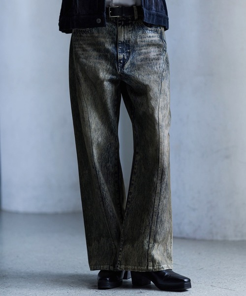 CLEL(クレイル)の「【CLEL】Vintage Design 3D Denim / ヴィンテージデザイン 3Dデニム(デニムパンツ・メンズ・ブルー系1/ブルー系/ブラック・L/M/S/XS)」の21枚目の写真