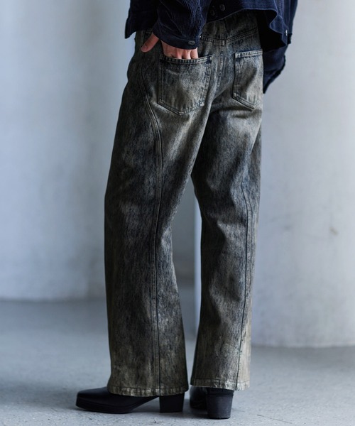 CLEL(クレイル)の「【CLEL】Vintage Design 3D Denim / ヴィンテージデザイン 3Dデニム(デニムパンツ・メンズ・ブルー系1/ブルー系/ブラック・L/M/S/XS)」の22枚目の写真