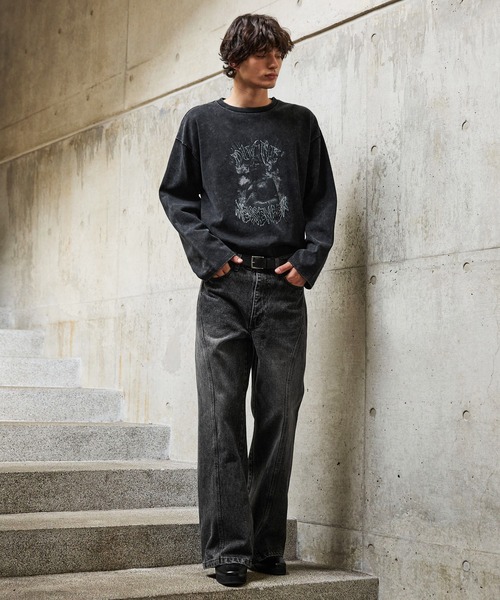 CLEL(クレイル)の「【CLEL】Vintage Design 3D Denim / ヴィンテージデザイン 3Dデニム(デニムパンツ・メンズ・ブルー系1/ブルー系/ブラック・L/M/S/XS)」の7枚目の写真