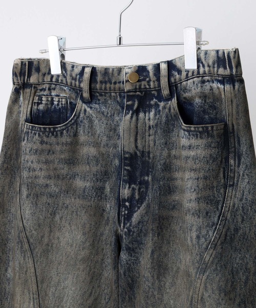 CLEL(クレイル)の「【CLEL】Vintage Design 3D Denim / ヴィンテージデザイン 3Dデニム(デニムパンツ・メンズ・ブルー系1/ブルー系/ブラック・L/M/S/XS)」の10枚目の写真