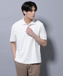 NANO universe（ナノユニバース）の「「N POLO」 AERO FREEZE 鹿の子ポロシャツ（ポロシャツ・メンズ）」