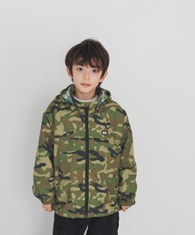 BAYFLOW（ベイフロー）の「[160cmまでサイズ展開！]撥水防風マウンテンパーカー/ ナイロンジャケット(KIDS)（マウンテンパーカー）」