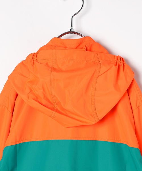 BAYFLOW（ベイフロー）の「[160cmまでサイズ展開！]撥水防風マウンテンパーカー/ ナイロンジャケット(KIDS)（マウンテンパーカー・キッズ・ブラック/オレンジ/ミント/ラベンダー/ブルー/その他1/その他2/ベージュ・120cm/110cm/150cm/140cm/130cm/160cm）」の14枚目の写真