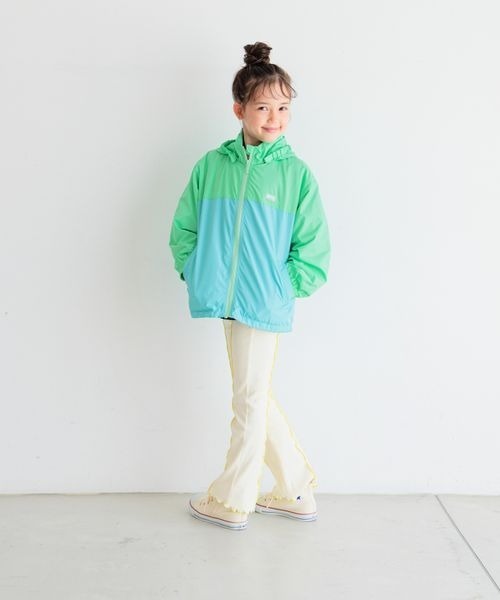 緑色 フード付き マウンテンパーカー girlskateboards 緑色 フード付き