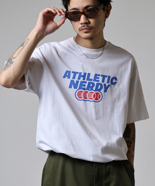 NERDY（ノルディ）の「Tシャツ（Tシャツ/カットソー・レディース・ホワイト/ブルー・S/M/L）」の22枚目の写真