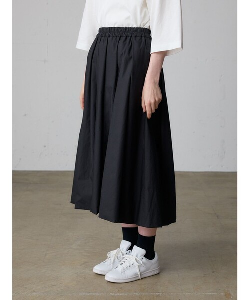 MidiUmi(ミディウミ)の「MidiUmi バルーンスカート(スカート・レディース・ブラック/ライトグレー/ブラウン/チャコールグレー・FREE)」の14枚目の写真