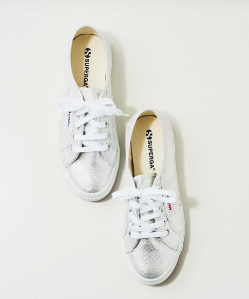 SUPERGA（スペルガ）の「SUPERGA2750 LAMEW（スニーカー・レディース・シルバー・30/35/40）」の3枚目の写真