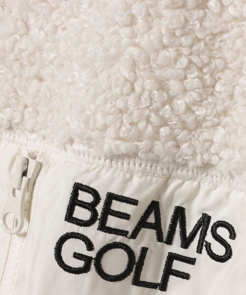 BEAMS GOLF(ビームスゴルフ)の「ORANGE LABEL / 切り替え フェイクファー ボアベスト(ベスト・レディース・ブラック/ホワイト系その他5・SMALL/LARGE/MEDIUM)」の20枚目の写真