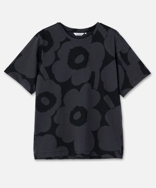 marimekko(マリメッコ)の「Tunnit Unikko / t-shirt(Tシャツ/カットソー・レディース・ブラック・X-SMALL/SMALL/MEDIUM/LARGE)」の2枚目の写真