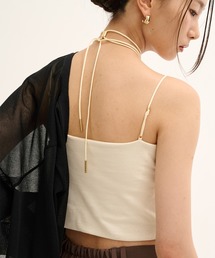 PUBLIC TOKYO | 【完売間近】hazyホルターネックラインキャミ(キャミソール)