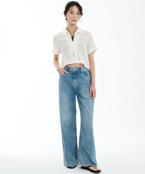 PUBLIC TOKYO（パブリックトウキョウ）の「【完売間近】hazyホルターネックラインキャミ（キャミソール・レディース・カーキ/ホワイト・1/2）」の15枚目の写真