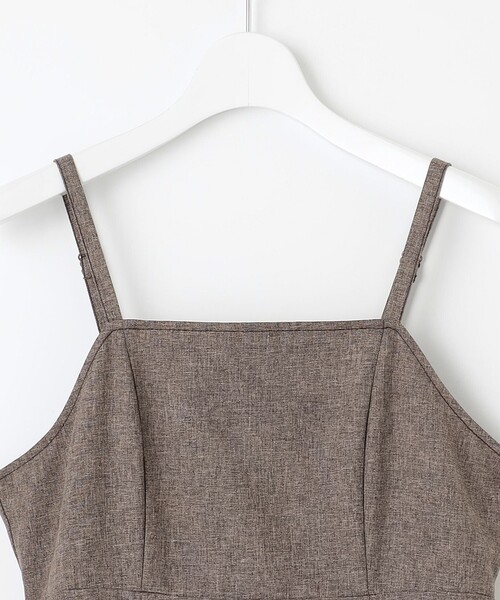 Feroux(フェルゥ)の「バッグリボン ジャンパースカート(スカート・レディース・ライトグレー系/ダークブラウン系・SMALL/MEDIUM)」の13枚目の写真