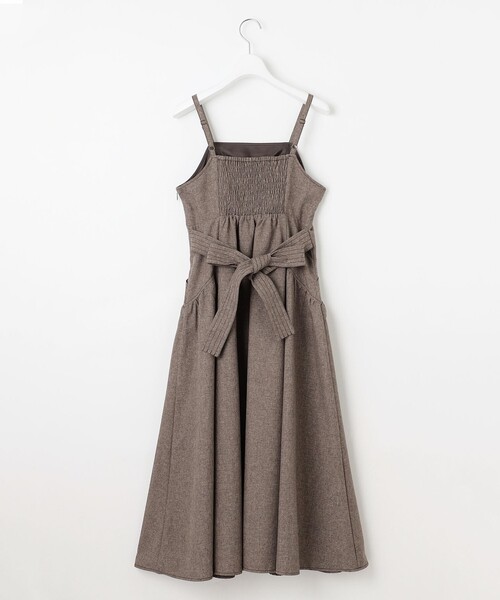 Feroux(フェルゥ)の「バッグリボン ジャンパースカート(スカート・レディース・ライトグレー系/ダークブラウン系・SMALL/MEDIUM)」の19枚目の写真