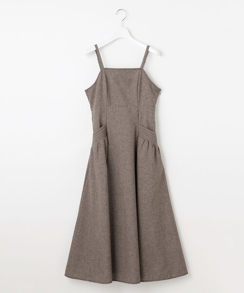Feroux(フェルゥ)の「バッグリボン ジャンパースカート(スカート・レディース・ライトグレー系/ダークブラウン系・SMALL/MEDIUM)」の22枚目の写真