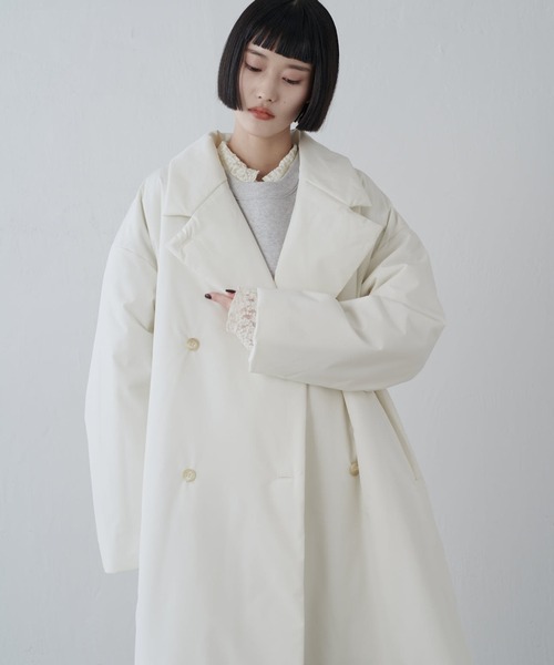 Lui's（ルイス）の「【ETHERMALOFT(R)】2WAYカラー中綿ロングコート