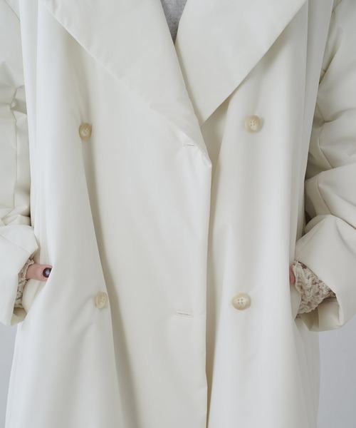 Lui's（ルイス）の「【ETHERMALOFT(R)】2WAYカラー中綿ロングコート