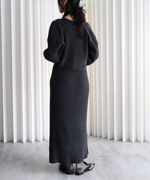 model：164cm. 着用サイズ：FREE