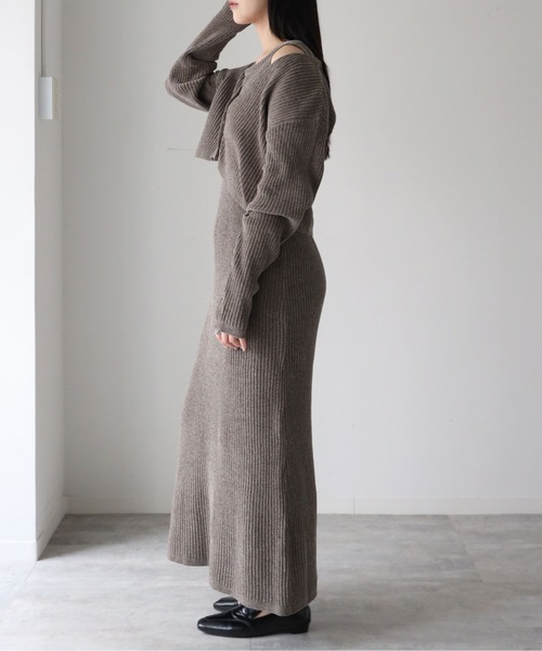 model：164cm. 着用サイズ：FREE