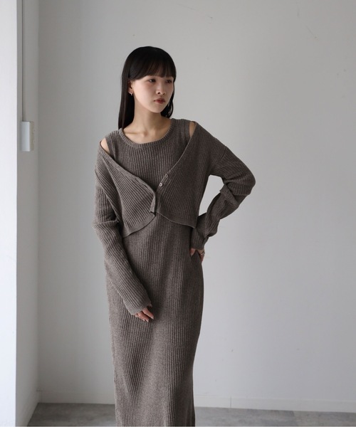model：164cm. 着用サイズ：FREE