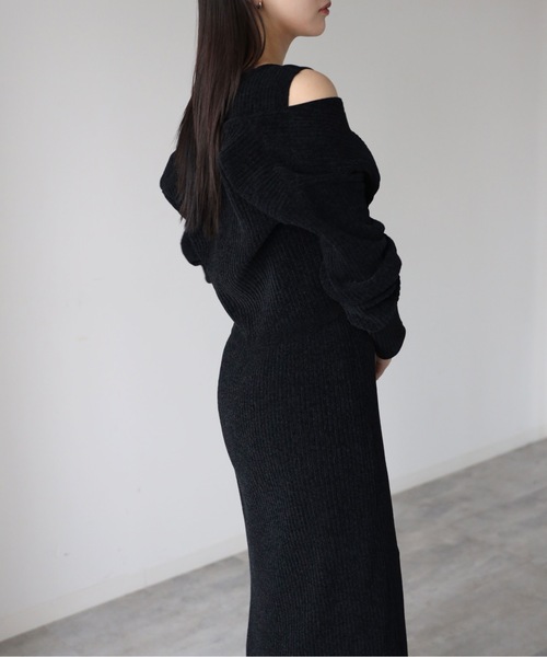 model：164cm. 着用サイズ：FREE