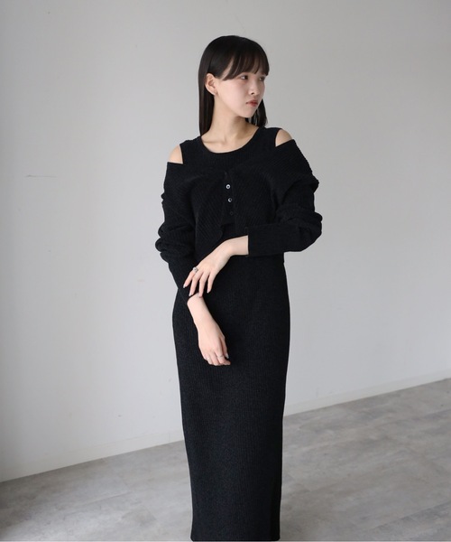 model：164cm. 着用サイズ：FREE