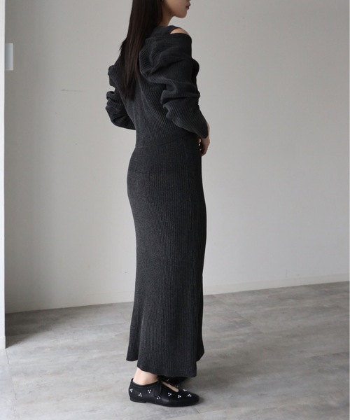 model：164cm. 着用サイズ：FREE