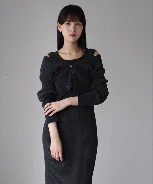 model：164cm. 着用サイズ：FREE