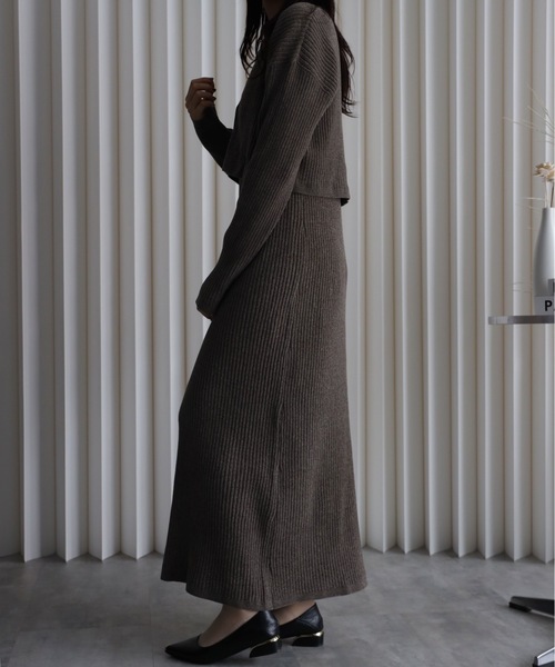 model：164cm. 着用サイズ：FREE