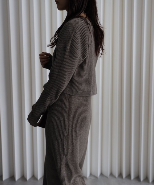 model：164cm. 着用サイズ：FREE