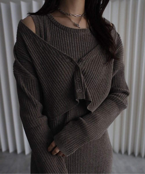 model：164cm. 着用サイズ：FREE