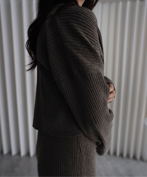 model：164cm. 着用サイズ：FREE