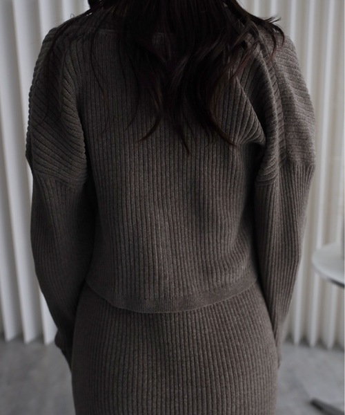 model：164cm. 着用サイズ：FREE